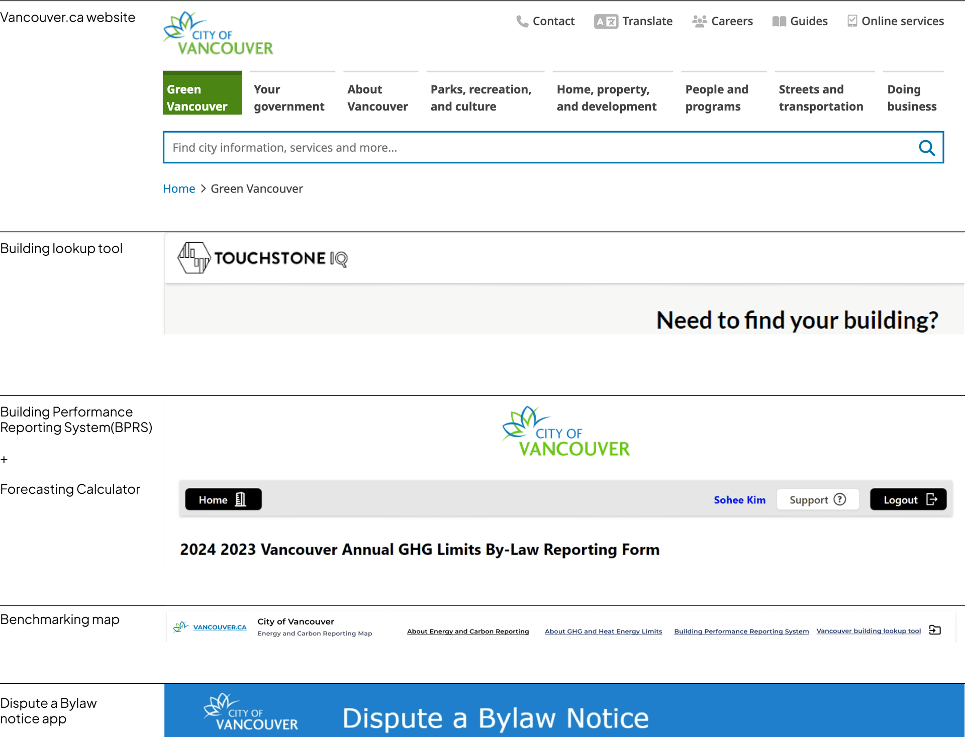 Disconnected navigation structure examples