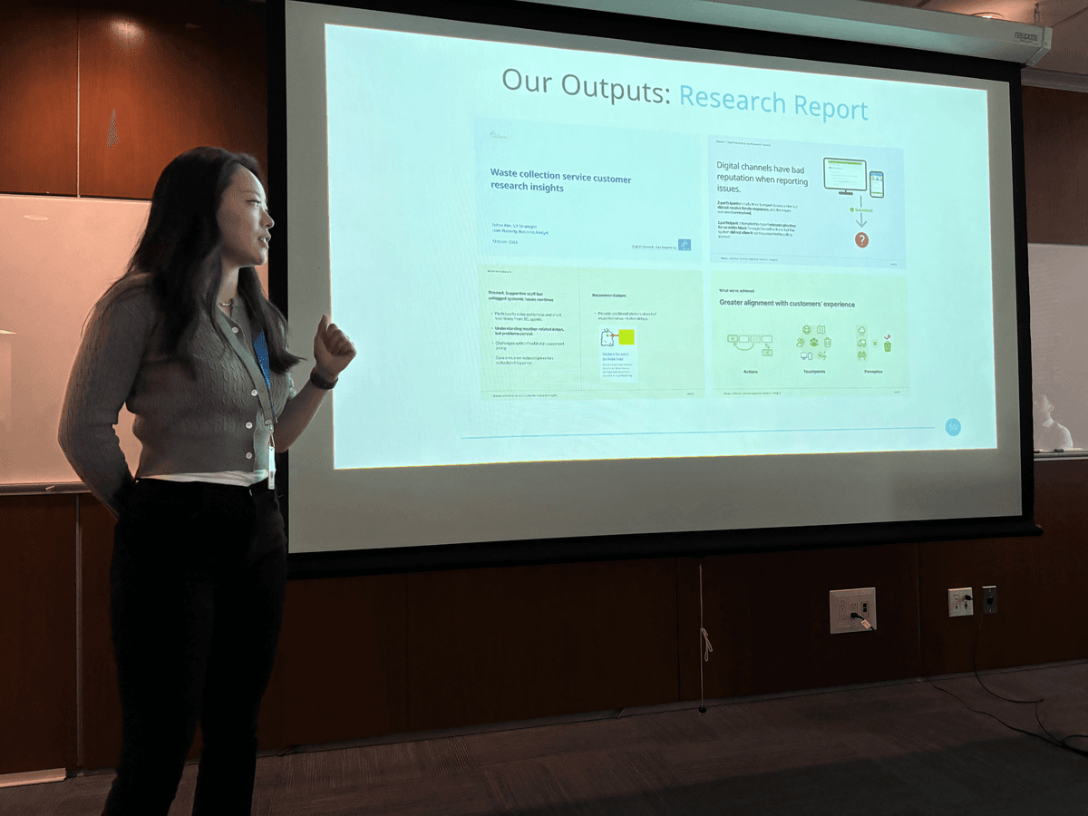 Presenting research framework